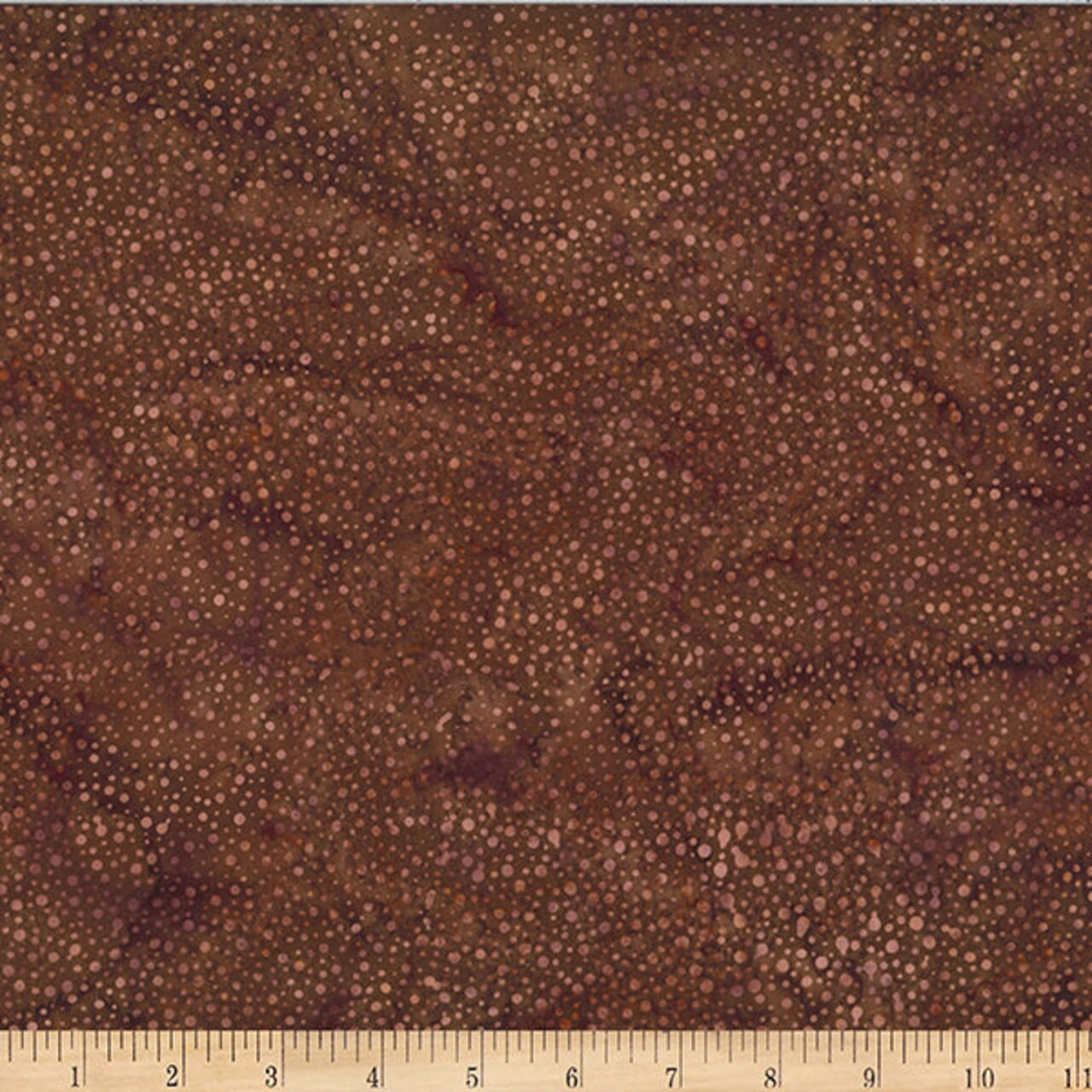 Fabric Hoffman Woody Bali Hand Painted Dots Batiks by the Quarter Yard 885-342